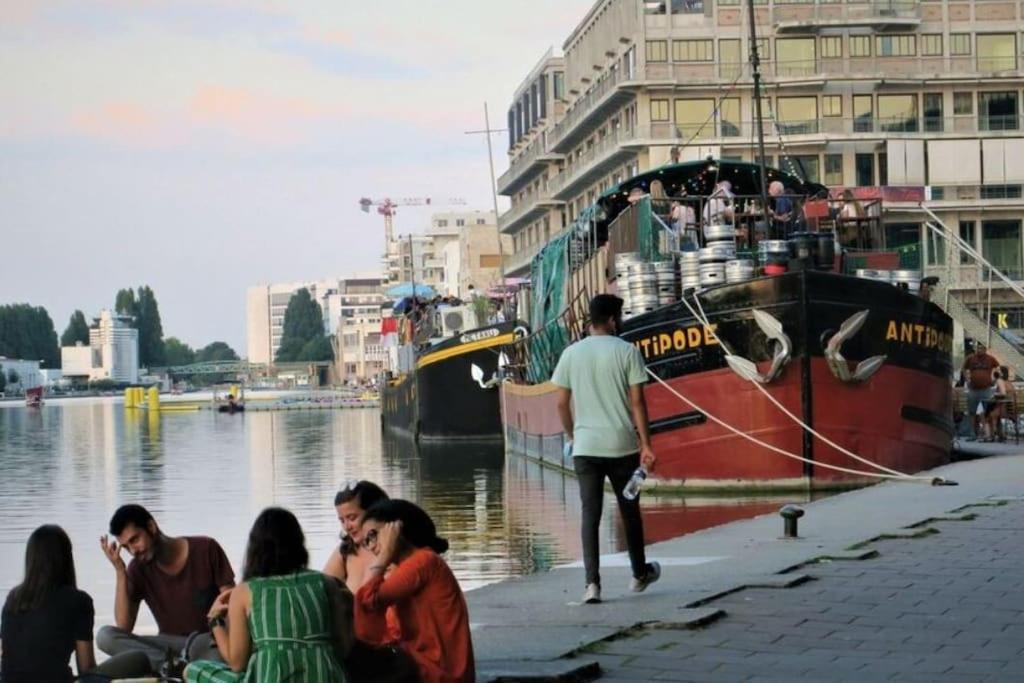 Charming & Cocooning Flat - Canal De L'Ourq Pantin Esterno foto