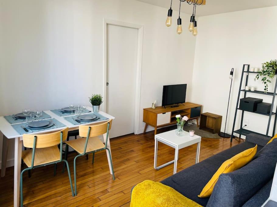 Charming & Cocooning Flat - Canal De L'Ourq Pantin Esterno foto
