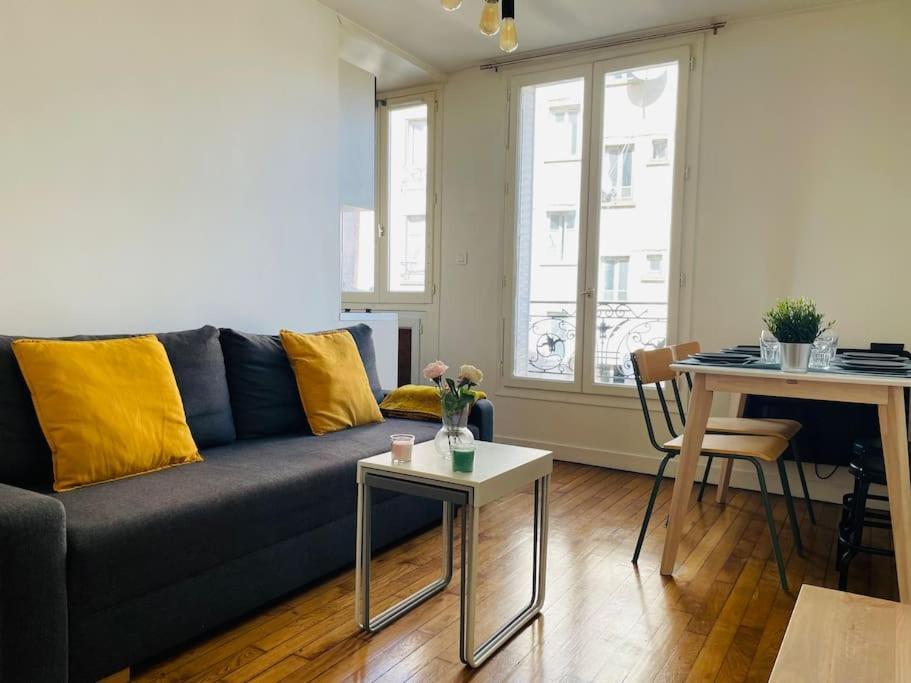 Charming & Cocooning Flat - Canal De L'Ourq Pantin Esterno foto